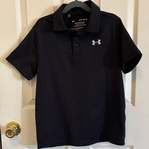 Under Armour Kids Polo Shirt in Black